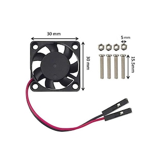 Foto 2 | Foto 2 | Ventilador Easycargo Edl3007s05 30 Mm 5 V 3 3 V Para Raspberry Pi - Venta Internacional.