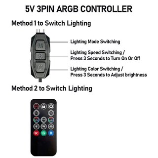 Foto 4 | Foto 4 | Kit De Controlador Argb Para Pc Carcasa Rgb Y Ventiladores Jazzcooling - Venta Internacional.