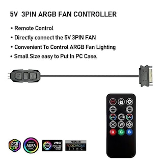 Foto 5 | Foto 5 | Kit De Controlador Argb Para Pc Carcasa Rgb Y Ventiladores Jazzcooling - Venta Internacional.