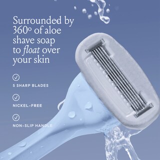 Foto 3 | Foto 3 | Kit De Afeitado Billie Razors Para Mujer Con Maquinilla De Afeitar Y 4 Recambios - Venta Internacional.