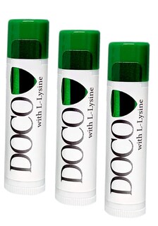 Foto 1 | Foto 1 | Bálsamo Labial Doco Docoshield Con Docosanol Y Lisina Paquete De 3 - Venta Internacional.
