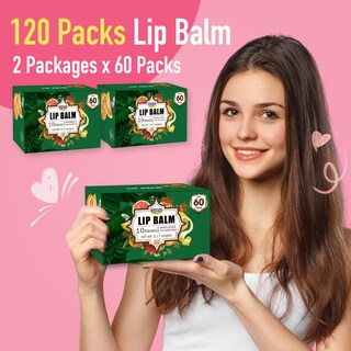 Foto 6 | Foto 6 | Bálsamo Labial Azen Paquete De 120 Unidades 10 Sabores Naturales Regalo De Navidad - Venta Internacional.