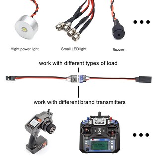 Foto 4 | Foto 4 | Relé De Interruptor Rc Con Control Remoto Para Luz Led Para Coche Camión Barco - Venta Internacional.