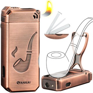 Foto 1 | Foto 1 | Encendedor De Tubos Fankai 3 En 1 Con Soporte Recargable Con Butano - Venta Internacional.