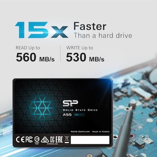Foto 2 | Foto 2 | Ssd Silicon Power A55 Con Tecnología Nand 3d Sata Iii De 2 Tb Y 2 5 Pulgadas - Venta Internacional.