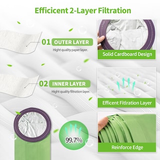 Foto 5 | Foto 5 | Bolsas Para Aspiradora De 10 Litros Compatibles Con Pro Team Linevacer Coachvac - Venta Internacional.