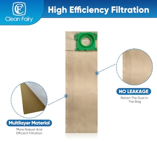 Foto 3 | Foto 3 | Bolsas De Filtro De Vacío Cf Clean Fairy Paquete De 20 Unidades Windsor Sensor - Venta Internacional.