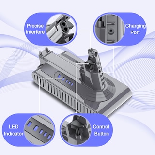 Foto 5 | Foto 5 | Batería De Repuesto Powtree 7000 Mah 25 2 V Para Dyson V10 - Venta Internacional.