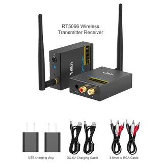 Foto 7 | Foto 7 | Transmisor Y Receptor De Audio Inalámbrico 1mii Rt5066 Alcance De 320 Pies - Venta Internacional.