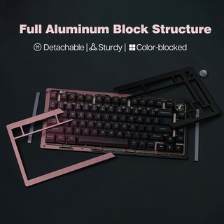 Foto 3 | Foto 3 | Teclado Mecánico Kiiboom Loop 75 75% Aluminio Qmk/via - Venta Internacional.