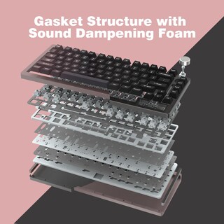 Foto 7 | Foto 7 | Teclado Mecánico Kiiboom Loop 75 75% Aluminio Qmk/via - Venta Internacional.