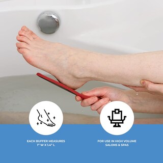Foto 6 | Foto 6 | Foot File Forpro Professional Collection Red Panda 60/100 Grit - Venta Internacional.