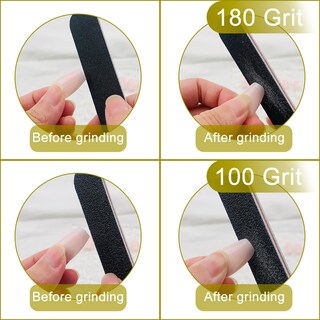 Foto 3 | Foto 3 | Lima De Uñas Heeyaa Professional De Doble Cara Grano 100/180 X 10 - Venta Internacional.