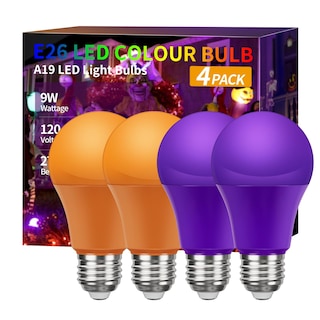 Foto 1 | Foto 1 | Paquete De 4 Bombillas Led Roche Jaune A19 De 9 W (equivalente A 60 W) - Venta Internacional.