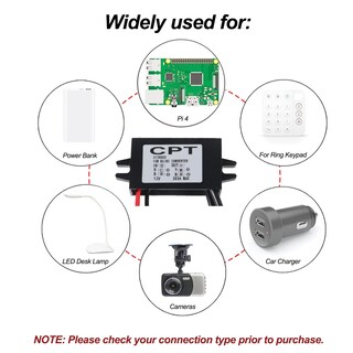 Foto 6 | Foto 6 | Convertidor De Cc A Cc Diann De 12 V A 5 V 3 A 15 W Con Doble Usb - Venta Internacional.
