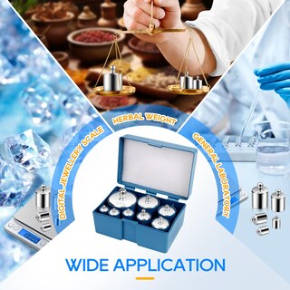 Foto 7 | Foto 7 | Set De Pesas De Calibración Ucec 1000 G Para Báscula Digital Con Estuche - Venta Internacional.