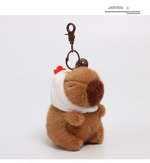Foto 6 | Foto 6 | Llavero Hsyhere De Peluche Con Pollo Y Fresa 12 Cm - Venta Internacional.