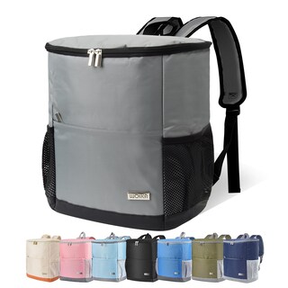 Foto 1 | Foto 1 | Mochila Térmica Wolka Con Aislamiento Para 30 Latas Impermeable Color Gris - Venta Internacional.