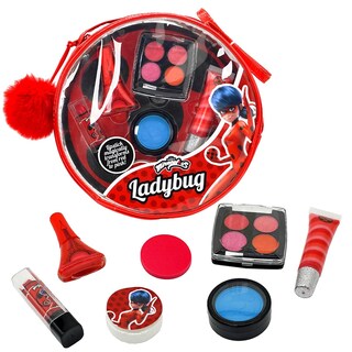Foto 1 | Foto 1 | Set De Maquillaje Miraculous Ladybug Kids Con Esmalte De Uñas Y Tiza Para El Cabello - Venta Internacional.