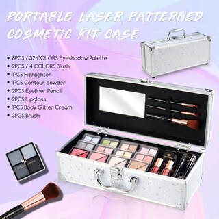 Foto 2 | Foto 2 | Kit De Maquillaje Color Nymph Para Principiantes Con Funda De Tren Para Niñas - Venta Internacional.