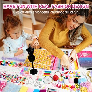Foto 7 | Foto 7 | Kit De Diseñador De Moda Axirata 800+pcs Con Cuaderno De Bocetos Para Niñas - Venta Internacional.