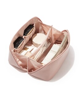 Foto 1 | Foto 1 | Bolsa De Maquillaje Eachy Travel Grande Impermeable Rosa Para Mujer - Venta Internacional.