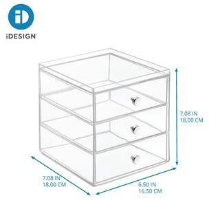 Foto 2 | Foto 2 | Armario Cosmético Interdesign Clarity Con 3 Cajones - Venta Internacional.