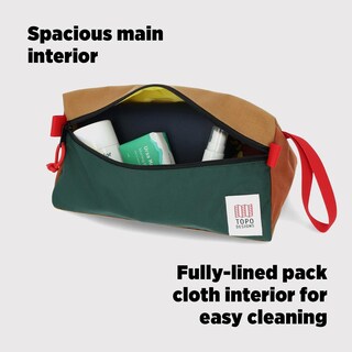 Foto 4 | Foto 4 | Neceser Topo Designs Dopp Kit 3l Mezclilla Oscuro/burdeos - Venta Internacional.