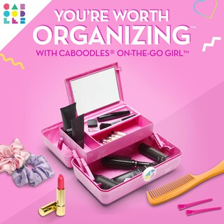 Foto 2 | Foto 2 | Organizador De Maquillaje Caboodles On-the-go Girl Bubblegum Marble - Venta Internacional.