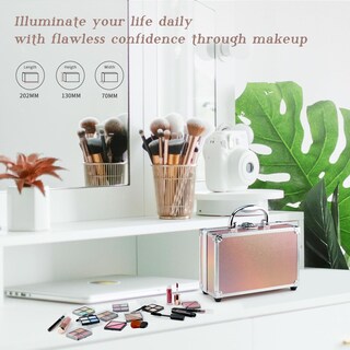 Foto 5 | Foto 5 | Kit De Maquillaje Color Nymph Para Adolescentes Con Funda De Tren Y Espejo - Venta Internacional.