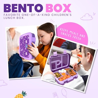 Foto 7 | Foto 7 | Fiambrera Yolay Bento Box Para Niños A Prueba De Fugas 5 Compartimentos - Venta Internacional.