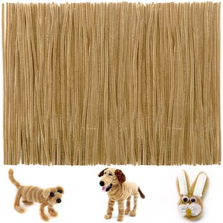 Foto 1 | Foto 1 | Limpiapipas Iooleem Tallos De Chenilla Marrón Claro 200 Unidades - Venta Internacional.