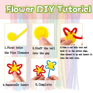 Foto 3 | Foto 3 | Limpiapipas Brueyart Con Tallo De Chenilla 200 Unidades Color Plateado - Venta Internacional.