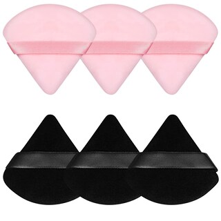Foto 1 | Foto 1 | Powder Puff Pimoys Soft Velour Triangle Powder Puffs X6 - Venta Internacional.
