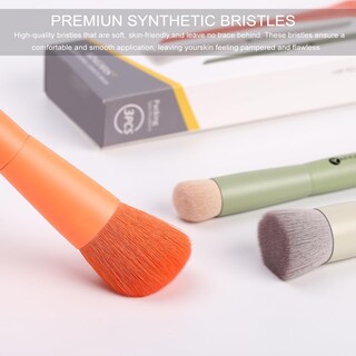 Foto 6 | Foto 6 | Set De Brochas De Maquillaje Kingmas Foundation Contour Concealer 3 Unidades - Venta Internacional.