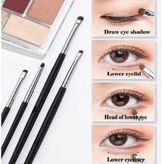 Foto 2 | Foto 2 | Set De Brochas De Maquillaje Salocy Mini Smudge Brush Para Delineador De Ojos - Venta Internacional.