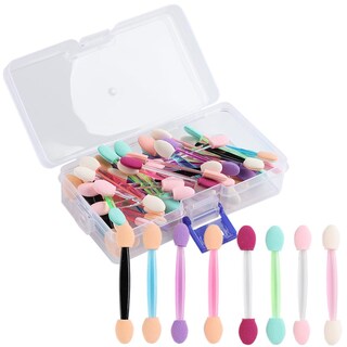 Foto 1 | Foto 1 | Brochas Aplicadoras De Polvos Para Uñas Fcozpjk Cromadas 50 Unidades Con Caja - Venta Internacional.
