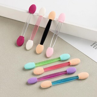 Foto 7 | Foto 7 | Brochas Aplicadoras De Polvos Para Uñas Fcozpjk Cromadas 50 Unidades Con Caja - Venta Internacional.