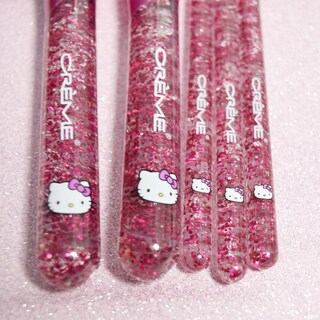 Foto 4 | Foto 4 | Set De Brochas De Maquillaje The Crème Shop Hello Kitty Luv Wave - Venta Internacional.