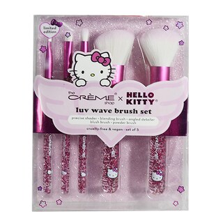 Foto 6 | Foto 6 | Set De Brochas De Maquillaje The Crème Shop Hello Kitty Luv Wave - Venta Internacional.