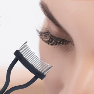 Foto 2 | Foto 2 | Aplicador De Máscara Eyelash Comb Msq Separador De Pestañas Negro - Venta Internacional.