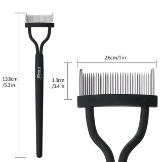 Foto 5 | Foto 5 | Aplicador De Máscara Eyelash Comb Msq Separador De Pestañas Negro - Venta Internacional.