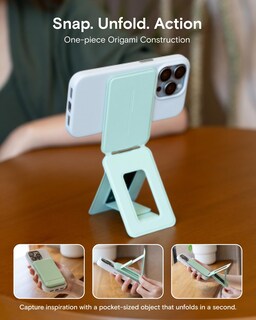 Foto 3 | Foto 3 | Soporte Para Teléfono Moft Con Trípode Magnético De Piel Resistente A Las Manchas - Venta Internacional.