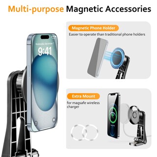 Foto 4 | Foto 4 | Lámpara Tipo Anillo Aureday De 30 Cm Con Trípode Y 157 Cm Con Soporte Para Teléfono - Venta Internacional.