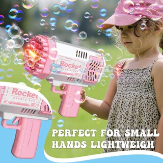Foto 4 | Foto 4 | Bubble Gun Bubble Machine Bubble Machine Paquete De 2 Unidades Para Niños De 4 A 8 Años - Venta Internacional.
