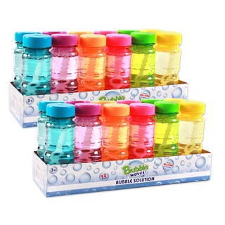 Foto 1 | Foto 1 | Juguete De Verano Bubble Bottle Novelinks Big Bubble De 120 Ml Paquete De 24 Unidades - Venta Internacional.