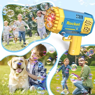 Foto 7 | Foto 7 | Bubble Gun Bubble Machine Bubble Machine Paquete De 2 Unidades Para Niños De 4 A 8 Años - Venta Internacional.