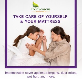 Foto 6 | Foto 6 | Protector De Colchón Four Seasons Essentials Super Queen - Venta Internacional.