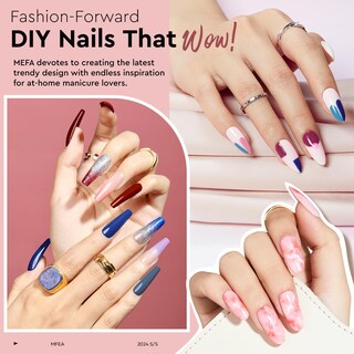 Foto 2 | Foto 2 | Kit De Esmaltes De Uñas En Gel Mefa 56 Unidades Con Luz Uv 48 W Secador De Uñas - Venta Internacional.