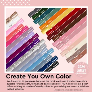 Foto 3 | Foto 3 | Kit De Esmaltes De Uñas En Gel Mefa 56 Unidades Con Luz Uv 48 W Secador De Uñas - Venta Internacional.